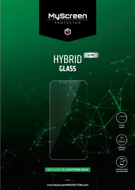 Obrazek MYSCREEN HYBRID GLASS LITE IPHONE XR/11