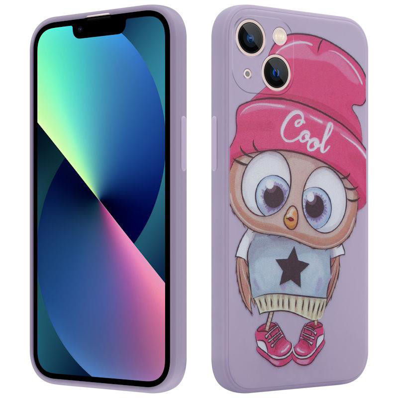 Obrazek MX OWL COOL SAMSUNG A72 4G/5G PURPLE / FIOLETOWY