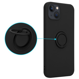 Obrazek Etui Silicon Ring do Iphone XR czarny