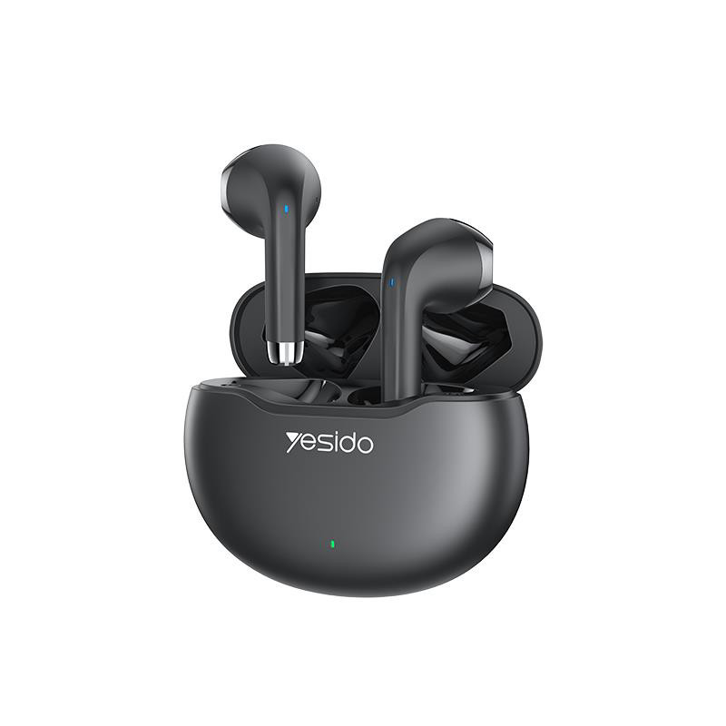 Obrazek Yesido Słuchawki TWS21 Bluetooth 5.3 BLACK / CZARNY