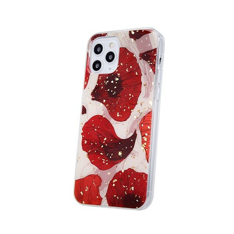 Obrazek ETUI GOLD GLAM SAMSUNG A02S POPPY