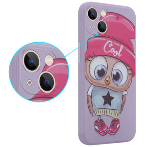 Obrazek MX OWL COOL SAMSUNG A72 4G/5G PURPLE / FIOLETOWY