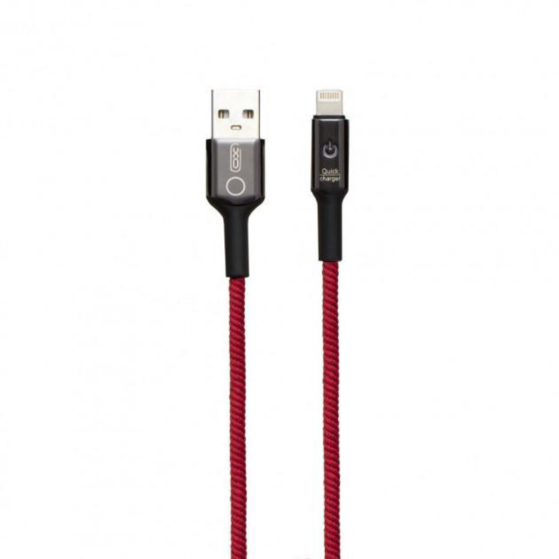 Obrazek XO Kabel NB102 USB/8-pin 2,4A 1m czerwony