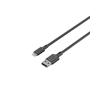 Obrazek Riversong kabel Zeta USB - Lightning 1,0m 2,4A czarny CL118