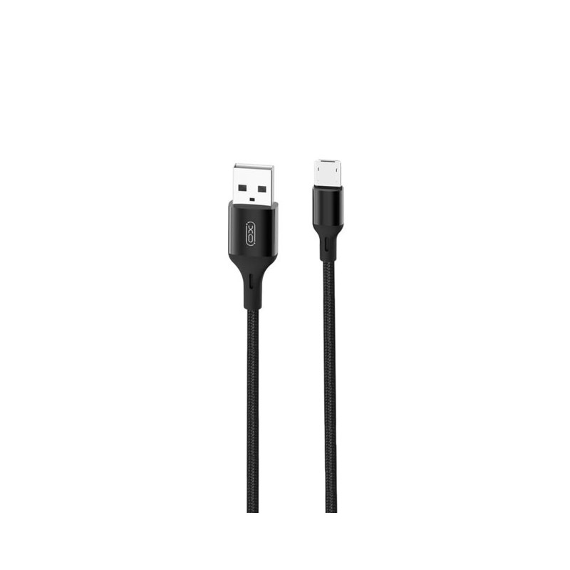 Obrazek XO KABEL NB143 USB-MICRO USB 2,4A 1M czarny