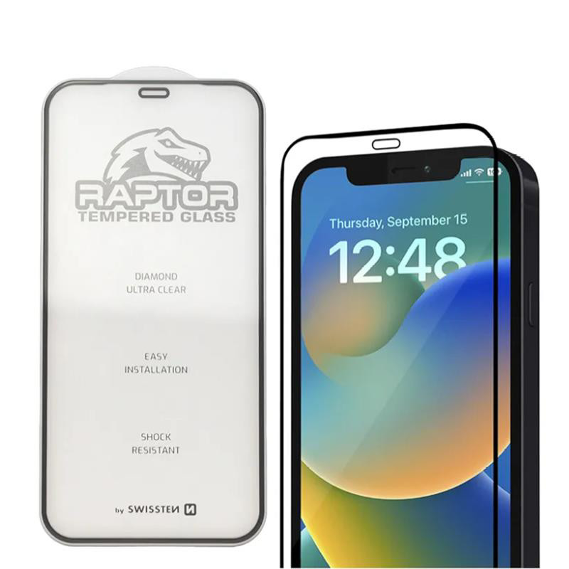 Obrazek SWISSTEN SZKŁO RAPTOR IPHONE 12 MINI DIAMOND ULTRA CLEAR