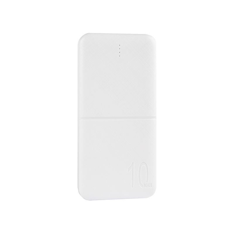 Obrazek POWERBANK MX COCO 10 000 mAh, 2xUSB, 10W Li-Po, WHITE / BIAŁY, + kabel microUSB