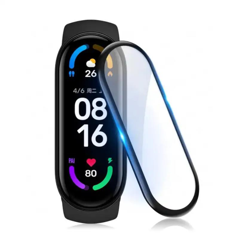 Obrazek Szkło hartowane 3D do Mi Band 6 / M6