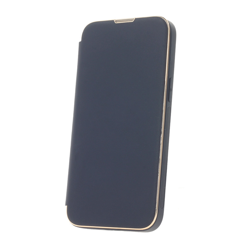 Obrazek Etui Smart Gold Frame Mag do iPhone 14 Pro Max 6,7 granatowy