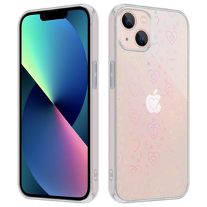 Obrazek MX HOLO HEART IPHONE 12 PRO MAX CLEAR / PRZEŹROCZYSTY