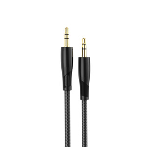 Obrazek XO CLEAR kabel audio NB-R241C Jack/ Jack 3,5mm 1m czarny