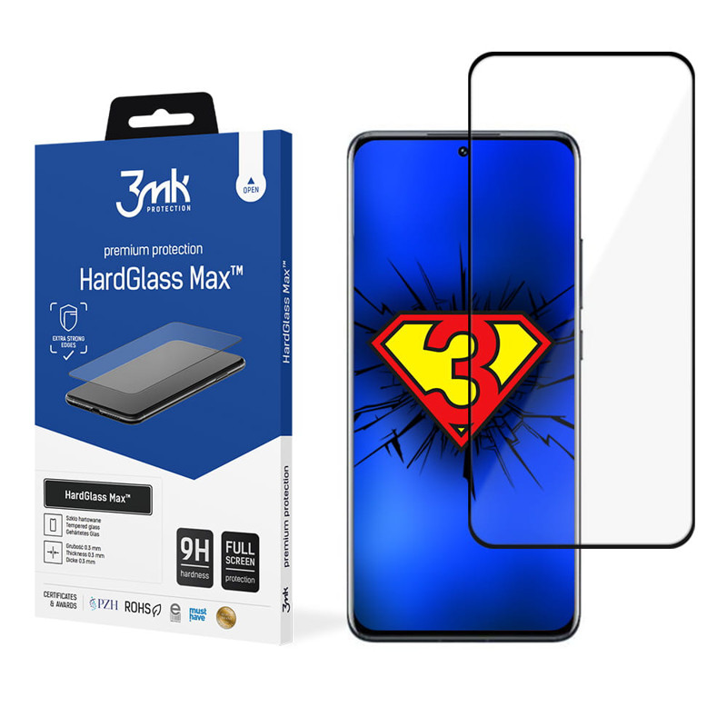 Obrazek 3MK HARD GLASS MAX XIAOMI 12 5G