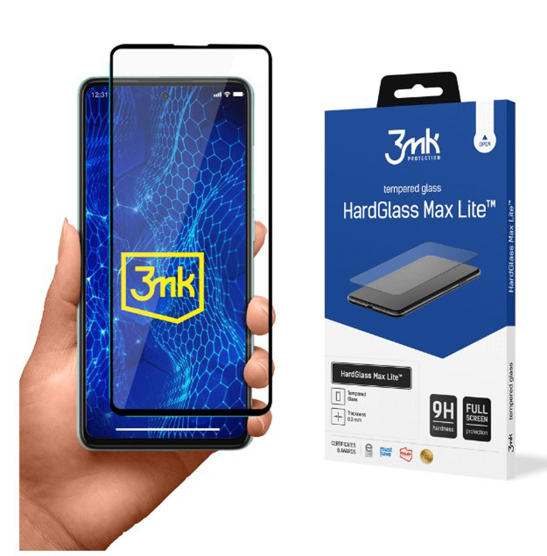 Obrazek 3MK HARD GLASS MAX LITE Samsung A52/A52 5G