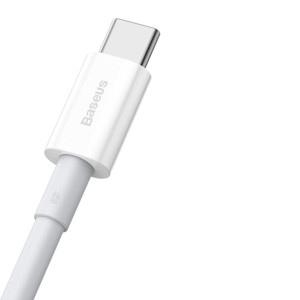 Obrazek KABEL BASEUS SUPERIOR SERIES USB/USB-C 66W 1M WHITE