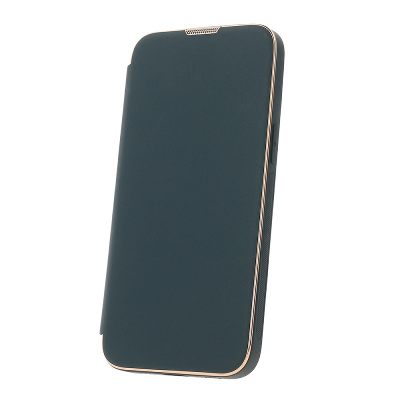 Obrazek Etui Smart Gold Frame Mag do iPhone 12 Pro Max 6,7 ciemnozielony