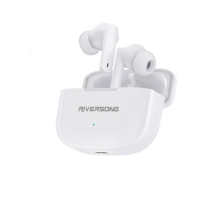 Obrazek Riversong słuchawki Bluetooth AirFly L6 TWS biały EA221