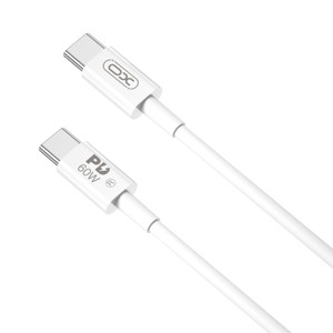 Obrazek XO KABEL NB-Q190B PD USB-C/USB-C 60W 2m Biały