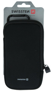 Obrazek SWISSTEN POKROWIEC ZAMYKANY BLACK-ROCK 6,4 cali czarny