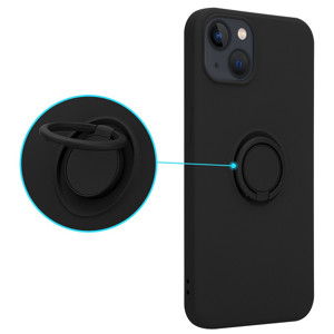 Obrazek Etui Silicon Ring do Iphone X/XS czarny