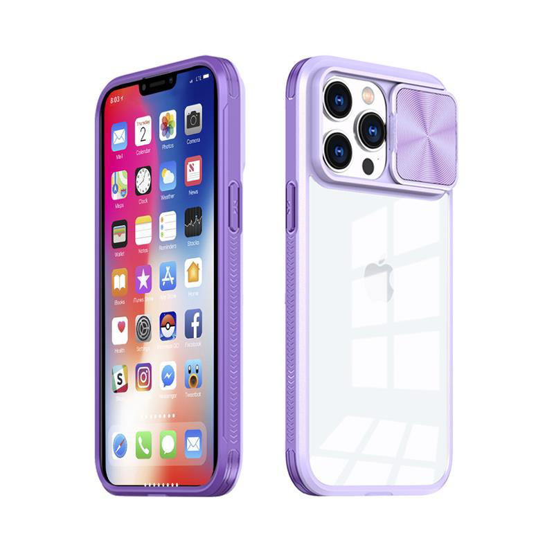 Obrazek MX CAMSLIDER IPHONE 14 PLUS (6.7) PURPLE / FIOLETOWY