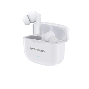 Obrazek Riversong słuchawki Bluetooth AirFly L6 TWS biały EA221