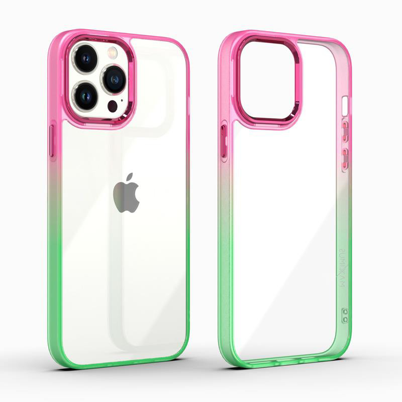 Obrazek MX RAINBOW IPHONE 11 (6.1) RED-GREEN / CZERWONO-ZIELONY