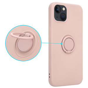 Obrazek Etui Silicon Ring do Iphone 7/8 SE (2020) różowy