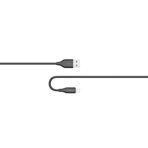 Obrazek Riversong kabel Beta 09 USB - Lightning 1,0m 3A czarny CL85