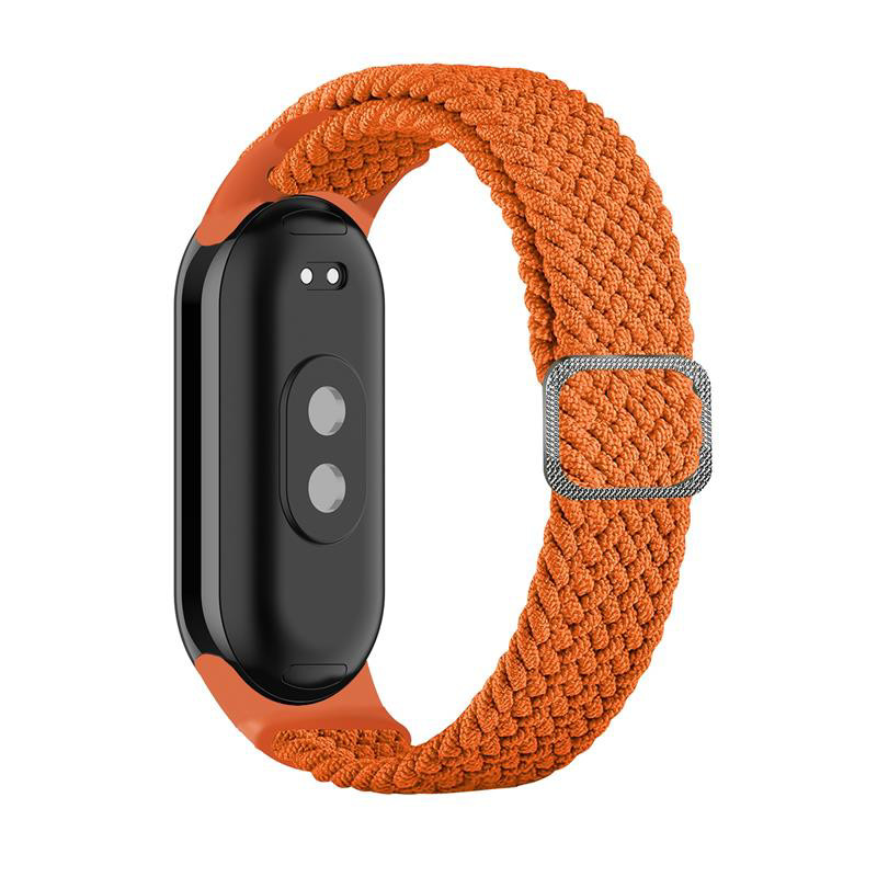 Obrazek Pasek Pleciony Mi Band 8 / M8 (6), ORANGE / POMARAŃCZOWY