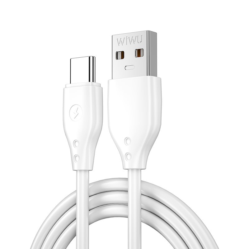 Obrazek WIWU kabel Pioneer Wi-C001 USB - USB-C 2,4A 1,0m biały