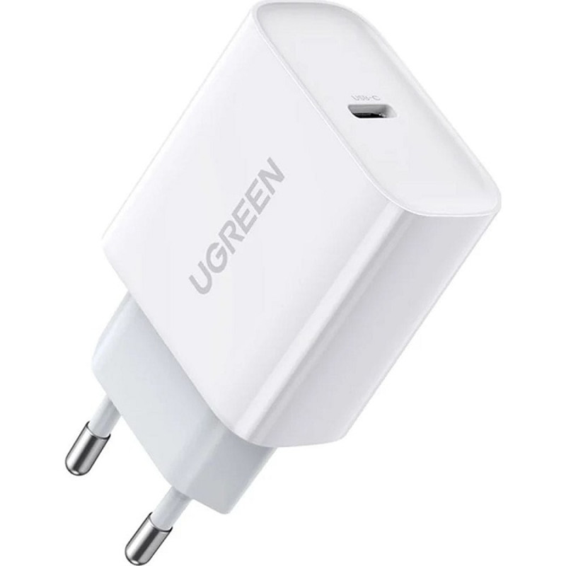 Obrazek Ugreen ładowarka sieciowa USB Power Delivery 3.0 Quick Charge 4.0+20W 3A