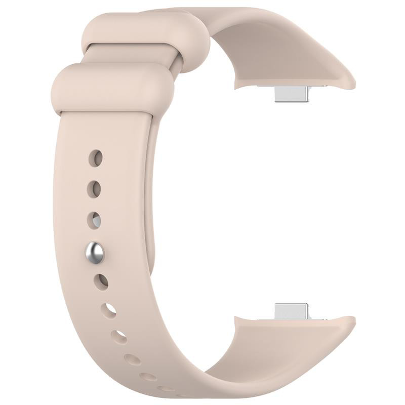 Obrazek Pasek Silikonowy Mi Band 8 Pro / M8 Pro (2), LIGHT PINK / PUDROWY RÓŻ