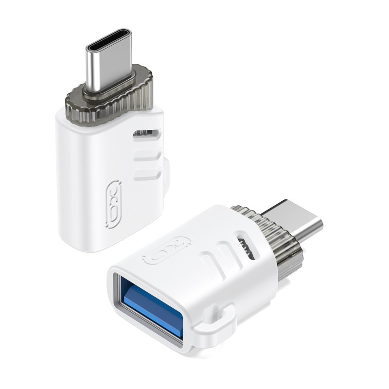 Obrazek XO ADAPTER NB256B OTG USB/USB-C biały