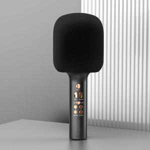 Obrazek Maxlife mikrofon z głośnikiem Bluetooth MXBM-600, BLACK / CZARNY