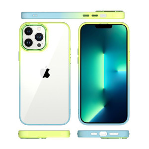 Obrazek MX RAINBOW SAMSUNG S22 PLUS / S22+ LIME-BLUE / ZIELONO-NIEBIESKI