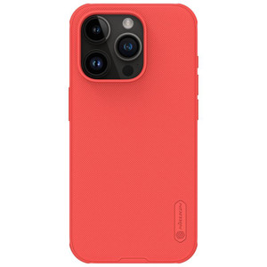 Obrazek NILLKIN super frosted shield PRO IPHONE 15 PRO (6,1) RED / CZERWONY