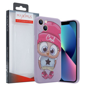 Obrazek MX OWL COOL IPHONE 11 PRO MAX PURPLE / FIOLETOWY