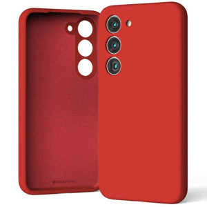 Obrazek Mercury Silicone Case Samsung S23 FE 5G RED / CZERWONY