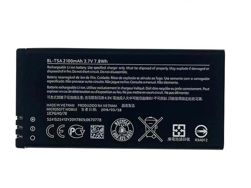 Obrazek BL-T5A bateria do Nokia LUMIA 550 2100mAh bulk