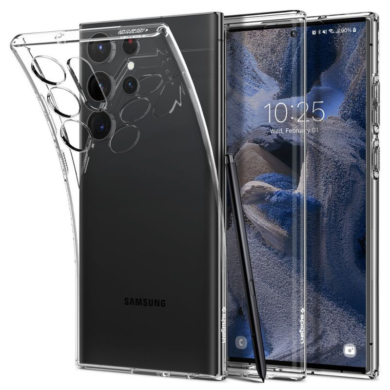 Obrazek SPIGEN LIQUID CRYSTAL Samsung S23 ULTRA CRYSTAL CLEAR