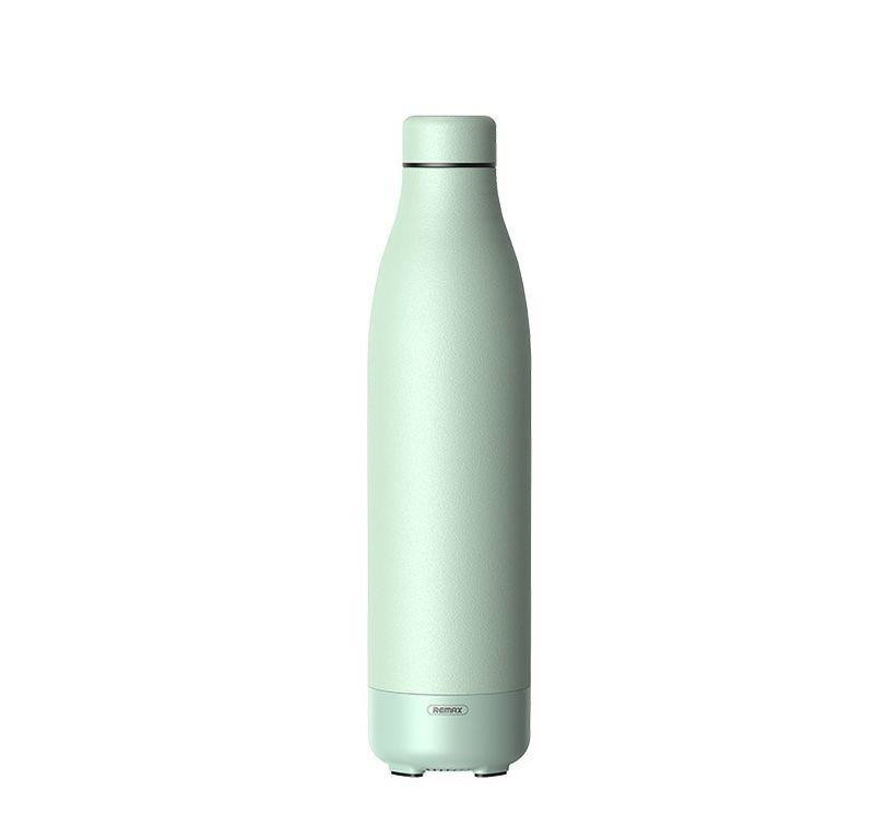 Obrazek TERMOS Z BEZPRZEWODOWYM GŁOŚNIKIEM 500ml RB-M5 BLUETOOTH 5.0 ZIELONY/GREEN