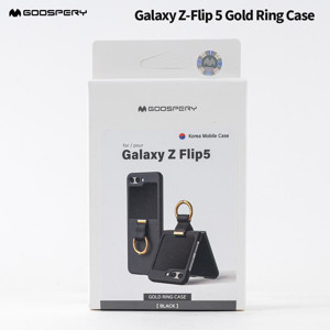 Obrazek Mercury Gold Ring Case Samsung Z Flip5 PINK / RÓŻOWY