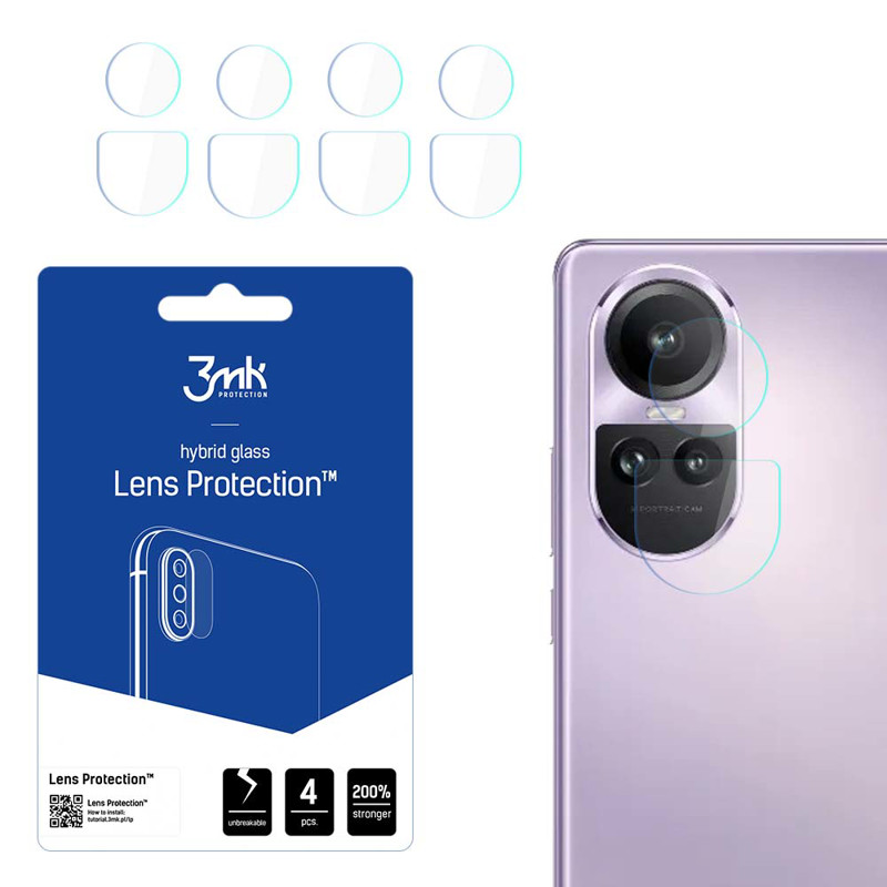 Obrazek 3MK Flexible Glass LENS OPPO RENO 10 (CPH2531)/PRO