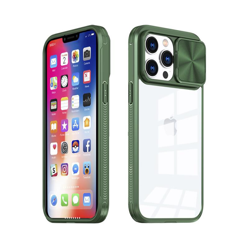 Obrazek MX CAMSLIDER IPHONE 14 PLUS (6.7) GREEN / ZIELONY