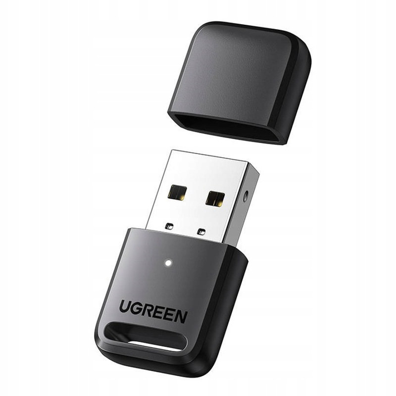 Obrazek Ugreen adapter Bluetooth CM390 5.0 USB czarny