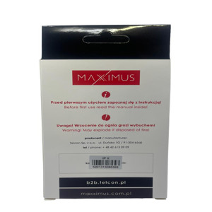 Obrazek Bateria MAXXIMUS IPHONE X 2716 mAh 616-00346