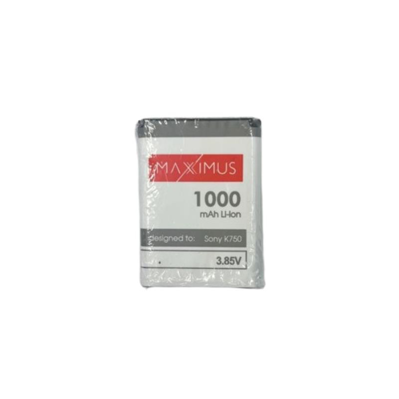 Obrazek Bateria MAXXIMUS SONY ERICSSON K750 1000mAh Li-Ion BST-37