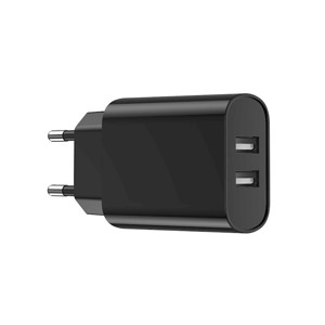 Obrazek WIWU Ładowarka Sieciowa Wi-U003 2,1A 2x USB czarny