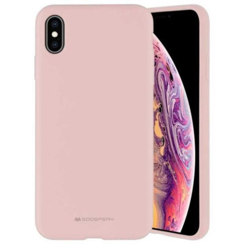 Obrazek MERCURY SILICONE CASE SAMSUNG A73 5G PINK SAND / PUDROWY RÓŻ