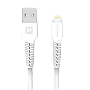 Obrazek SWISSTEN KABEL LIGHTNING 1,2M BIAŁY (CDU)